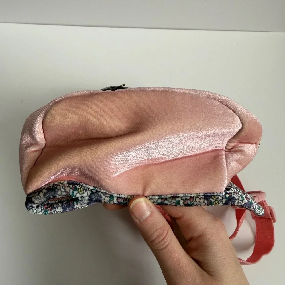 Petco Bond & Co Floral Pet Backpack Harness Pink Velvet LG/XL‎